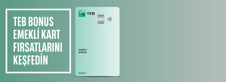 TEB Bonus Emekli Card 